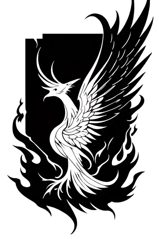 Phoenix Rising From The Ashes