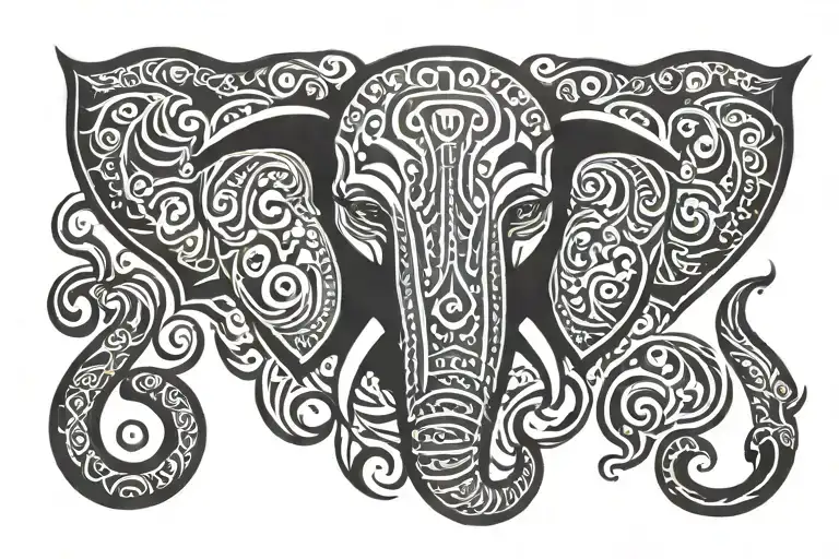 Elephant Head Ganesha