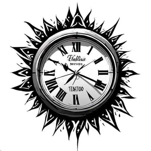 Clock With Date Of Birth