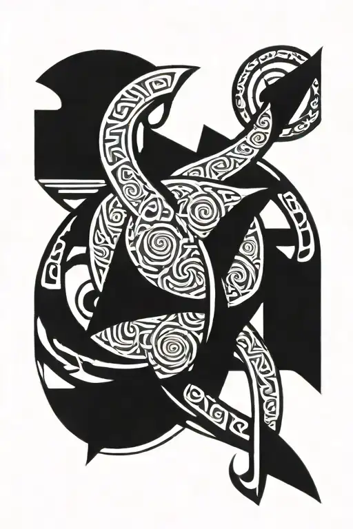 Celtic Symbolism Abstract Look