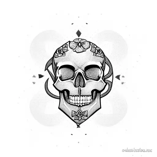 Skull And Roses