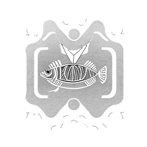 Minimal Fish Pedaling Bicycle Geometric