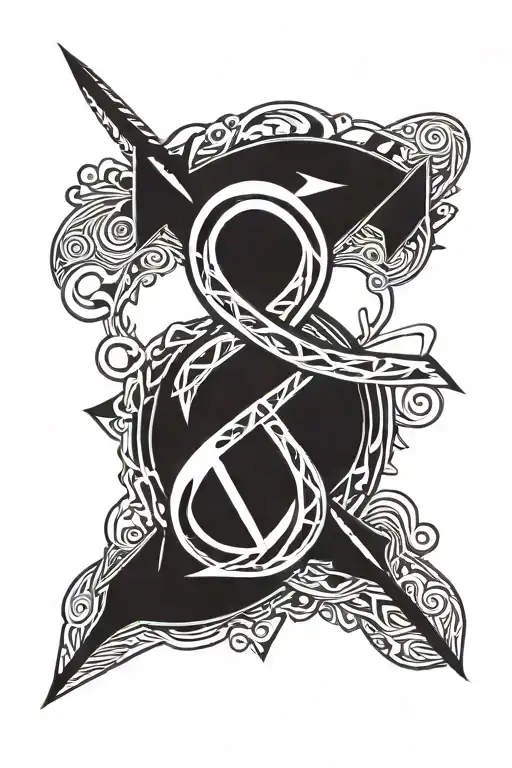 Infinity Sign And Arrow