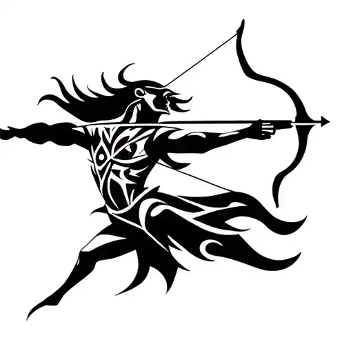 Sagittarius Archer Shooting