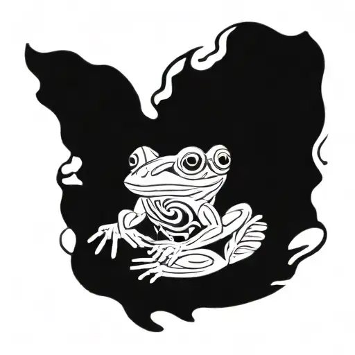 Coqui Frog Taino With Flora And Music