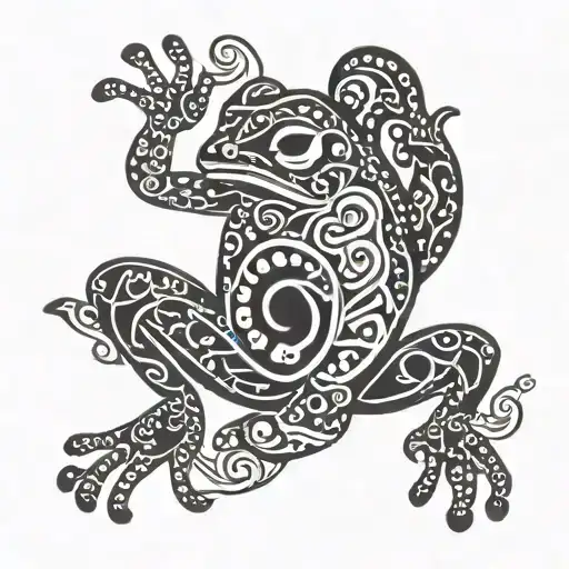 Coqui Frog Taino With Flora And Music