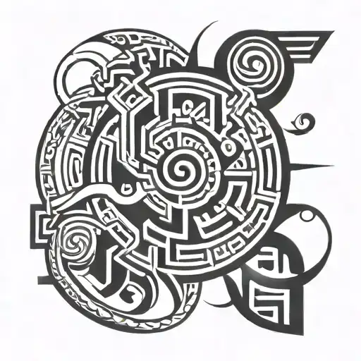 Labyrinth Representing The Journey