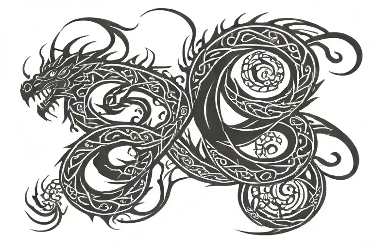 Infinity Dragon Symbol