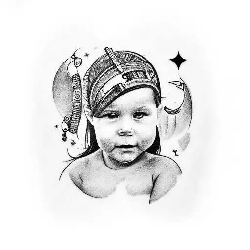 Arm Band Tattoos About Kids That Is Represent Curiousity