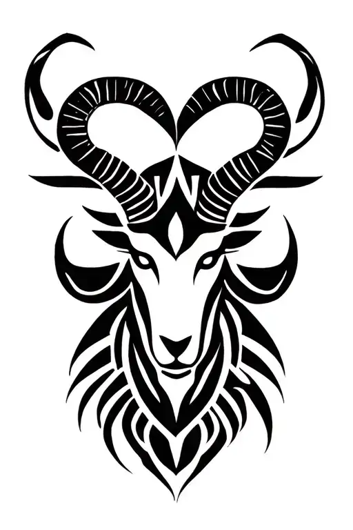 Capricorn Sign Symbol