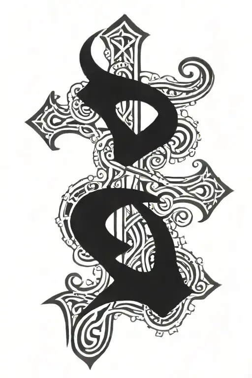 Unk Symbol With A Cross Through The Loop