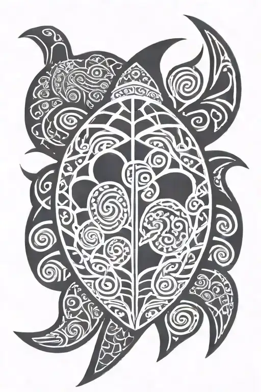 Tortue Maori Tattoo Represent Your Love