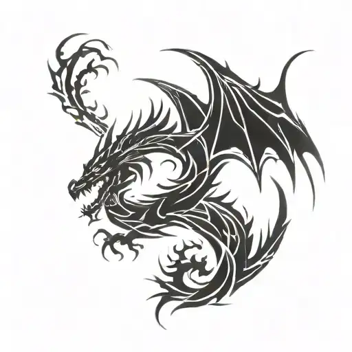 Dragon Flying