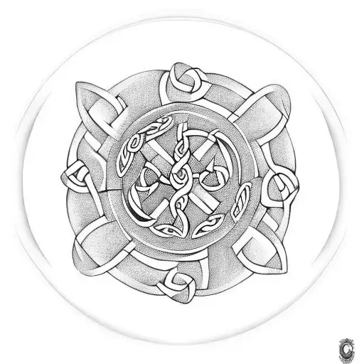 Celtic Knot To Filipino Tribal With Unicorn And Carabao