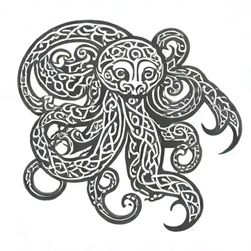 Celtic Octopus Bear