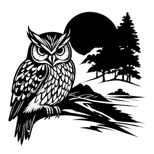 Owl Landscape