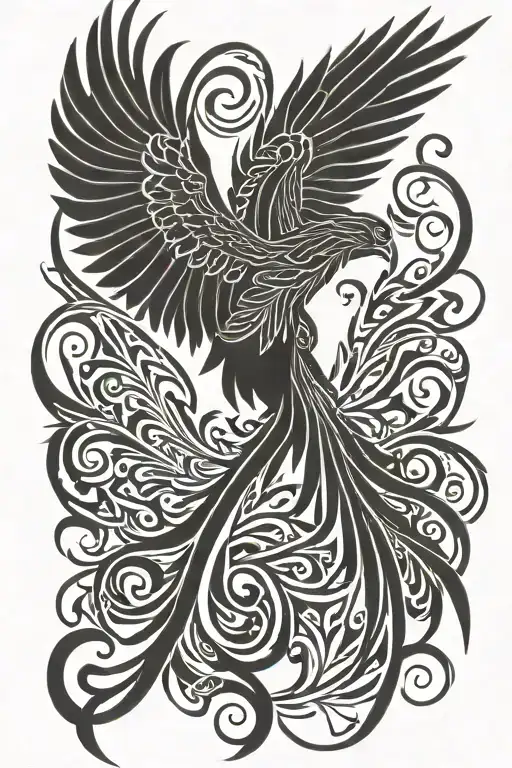 Phoenix With Good Enough Text