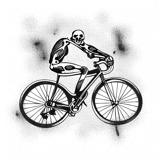 Skull And Bike