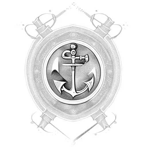 Sword Anchor Shield Roses