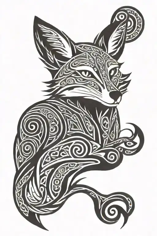 Fox Wearing Celtic