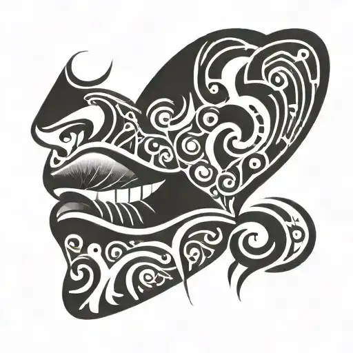 Mouth Eye Ear Black And 1 Ear