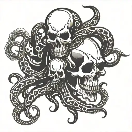 Skull Octopus