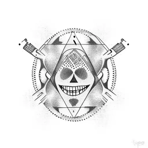 Guitar Notes Dancing Happy Heart