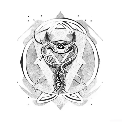 Battle Scandinavian Mythology Snakes Ouroboros Space