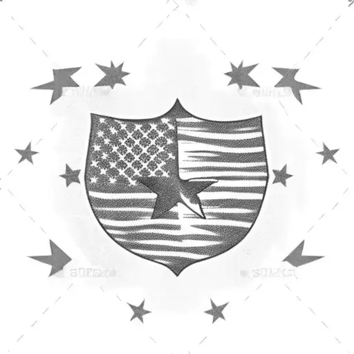 Texas Flag With Guitar