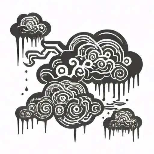 Cloud And Rain Cloud