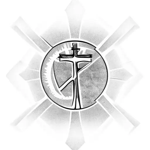 Christian Cross Tree