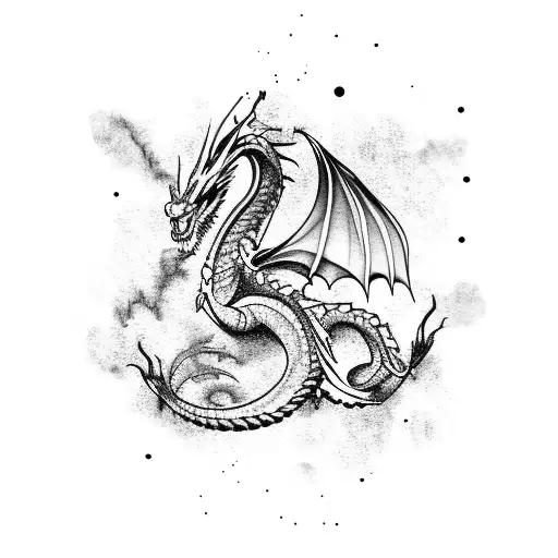 Dragon Aquarela