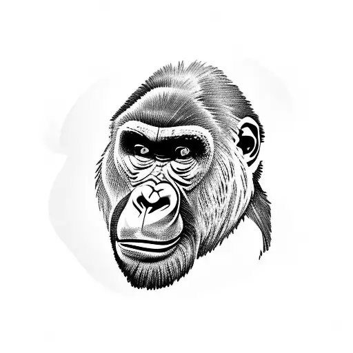 Gorilla Smoking Reading Book