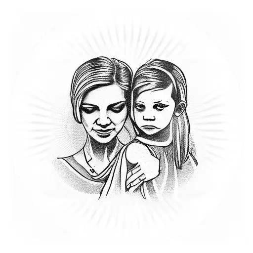 A Bond Between A Mother And Her Daughter