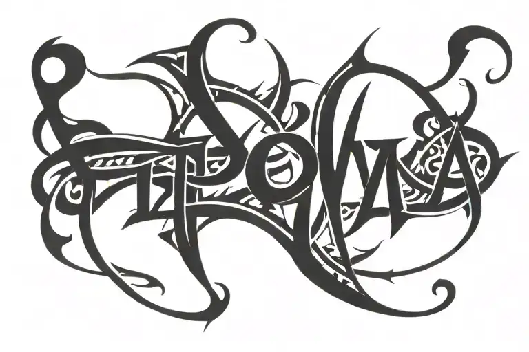 Freya Written In Norse Script