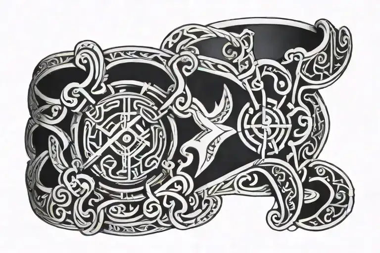 Ornate Runic Bracelet