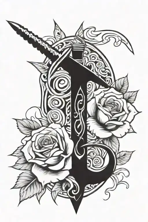 Sword And Rose