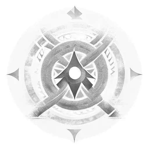 A Creative Representation Of The Cid Logo Intertwined With Elements Symbolizing Family