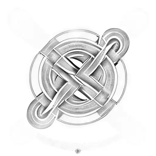 Infinity Symbol M Y S Print