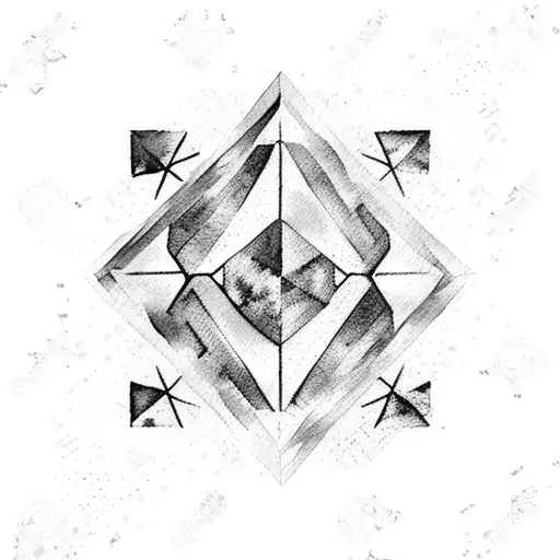 Watercolor Crystal Gemstones