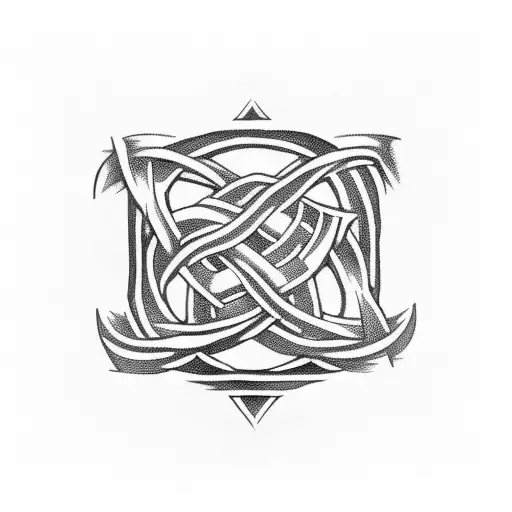 Trinity Knot Christian Cross