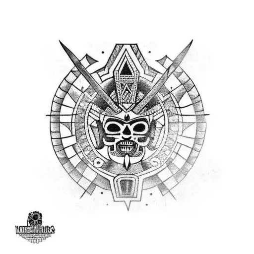 Hecho En Mexico Aztecs Warrior