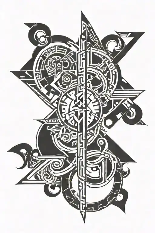 Roman Numeral Dates Intertwined