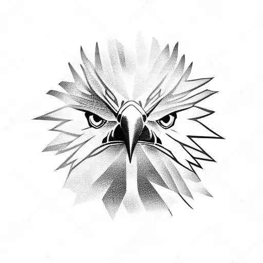 Eagle Sitting On A Branch