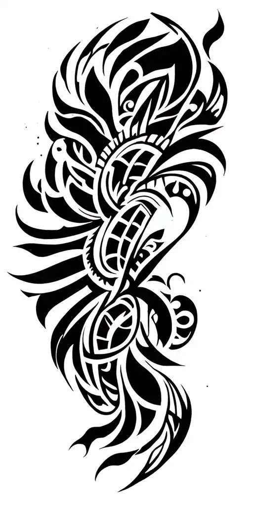 Tribal Tattoo Sleeve