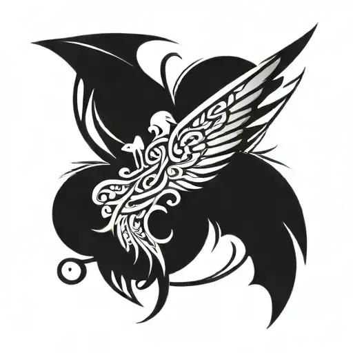 Angel Icon With Wings