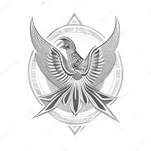 Polynesian Tribal Eagle
