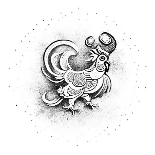 Traditional Thai Rooster