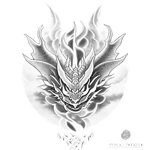 Yin Y Yan Dragon Y Fenix