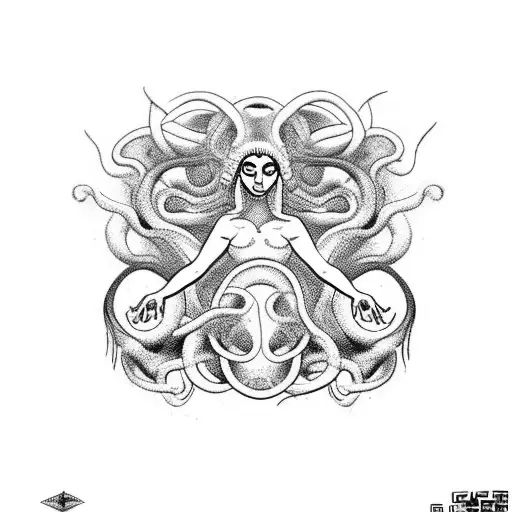 Medusa Y Con Las Serpientes De Su Pelo Adan Y Eva Y La Manzana Prohibida